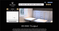 Desktop Screenshot of hotelvossiusvondelpark.com